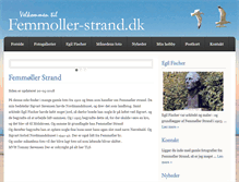 Tablet Screenshot of femmoller-strand.dk